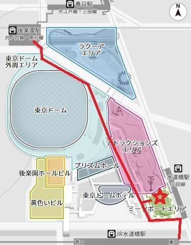 座席表予想図 Tokyo Dome City Hall 東京ドームシティホール 座席表予想図 アリーナ